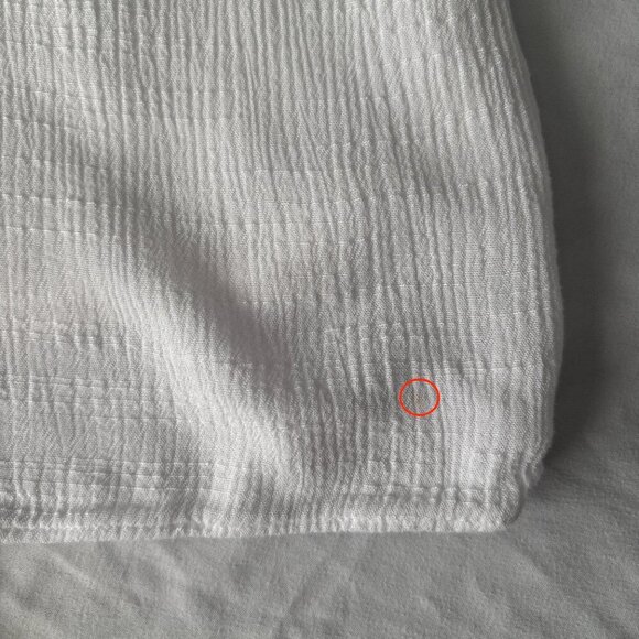 Lilly Pulitzer White Tassel Halter Neck Sleeveless Crinkle Top XXS - Picture 7 of 7